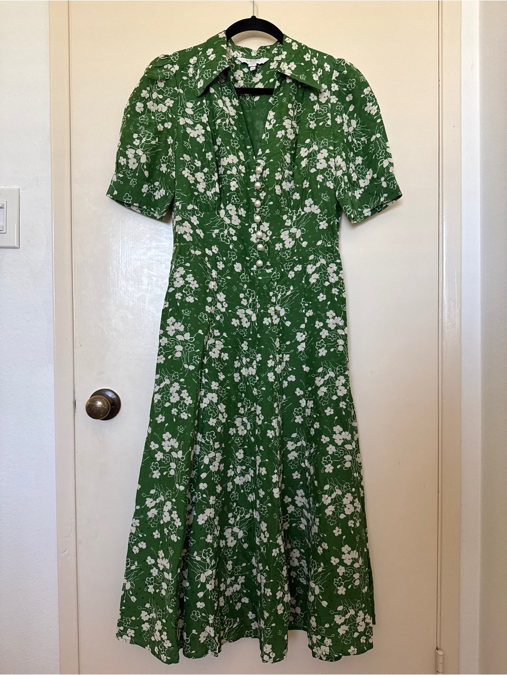 L.K. Bennett Sophie Wildflower Midi Dress in size 6